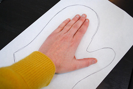 آموزش تصویری دوخت دستکش فر, دوخت مرحله ای دستکش فر, تکنیک های دوخت دستکش فر