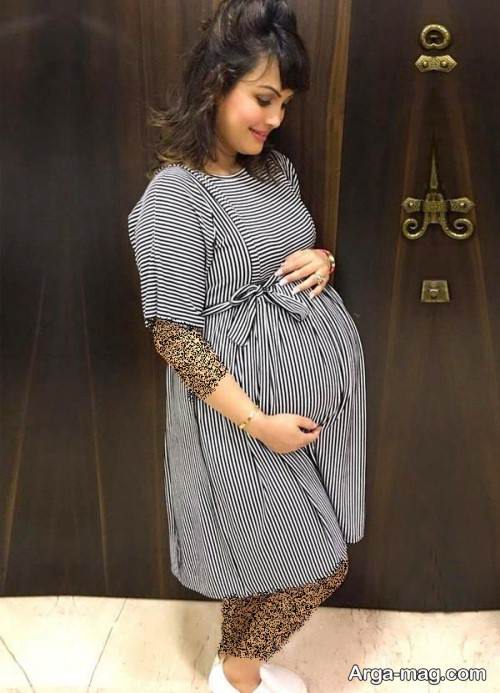 لباس کوتاه مخصوص بارداری
