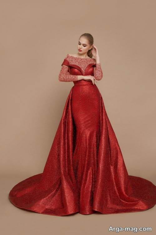 پیراهن مجلسی 2020 بلند