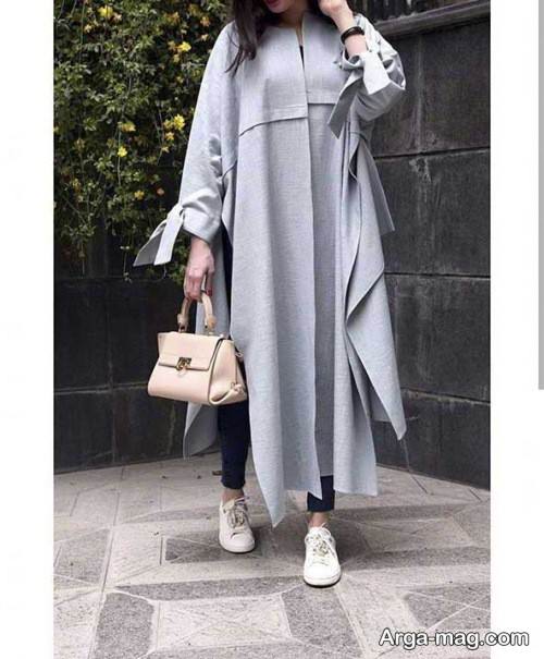 مانتوی خاکستری