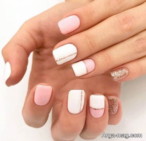 دیزاین ساده ناخن برای عید نوروز 1399