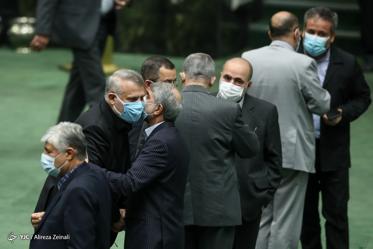 (تصاویر) حواشی مجلس امروز با حضور رئیسی