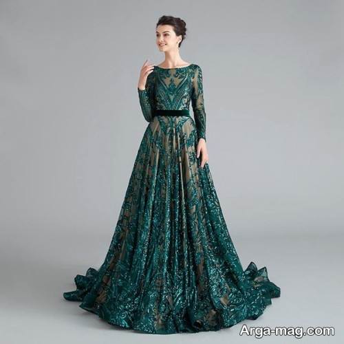 لباس مجلسی جدید پوشیده