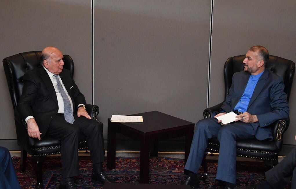 وزیر امور خارجه ایران با همتای عراقی خود دیدار کرد
