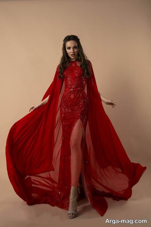 لباس مجلسی قرمز 2020