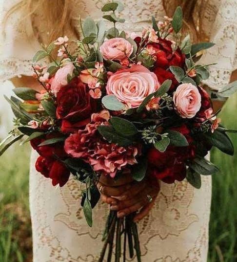 دسته گل عروس