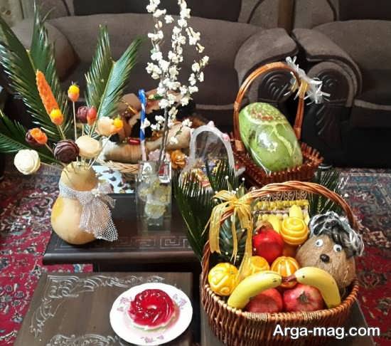 مجموعه منحصر به فرد از تزیینات شب چله برای عروس