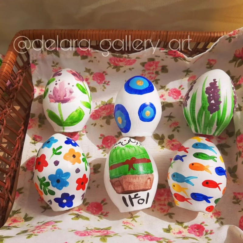 تزیین تخم مرغ هفت سین ۱۴۰۱