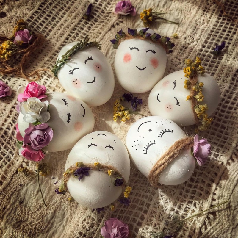 تزیین تخم مرغ هفت سین ۱۴۰۱