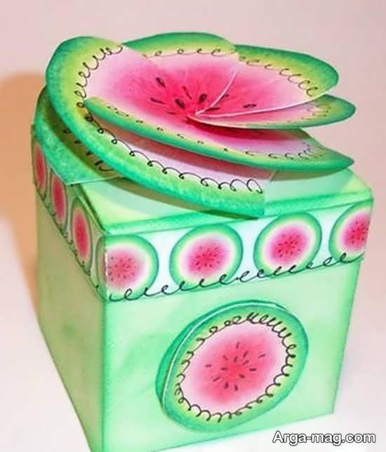 تزیین زیبای کادوی شب یلدا