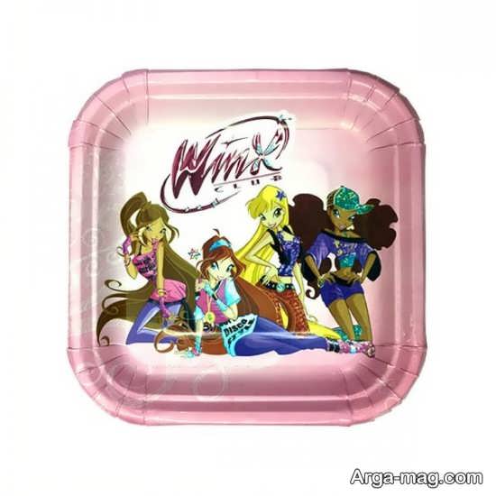 بشقاب تم تولد وینکس