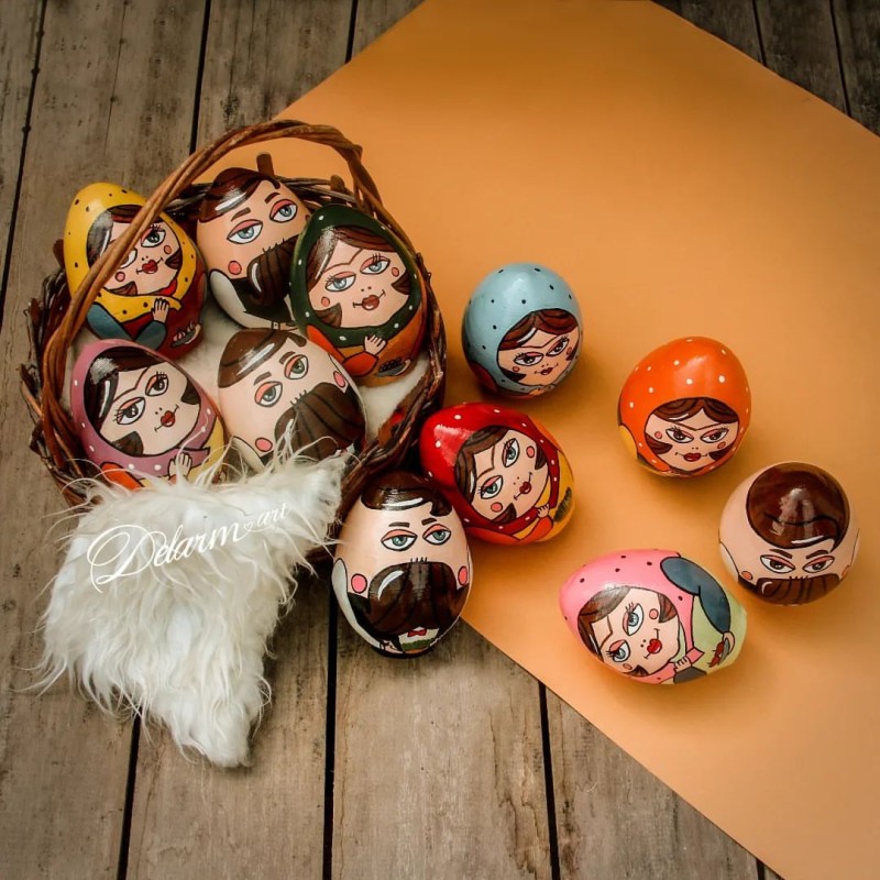 تزیین تخم مرغ هفت سین ۱۴۰۱