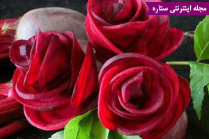 تزیین سفره یلدا، تزیین سفره شب چله، تزیینات لبو