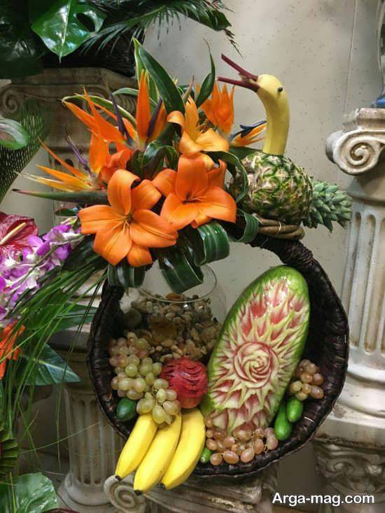 هدیه شب یلدا با تزیینات شکیل