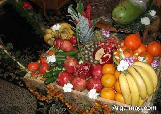 تزیینات شب یلدای عروس با ایده های جدید