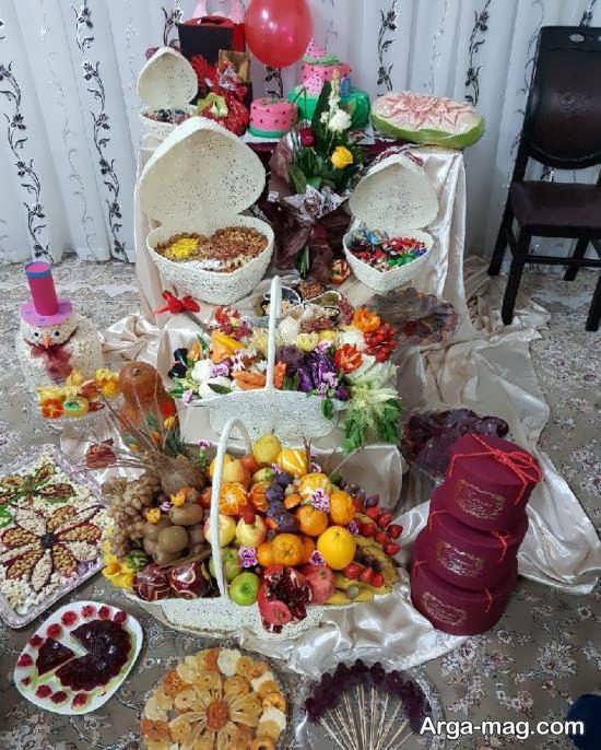 تزیینات شب یلدای عروس با ایده های متفاوت