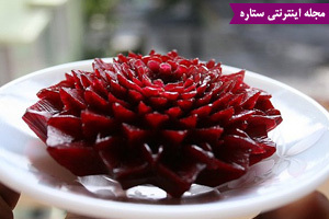 تزیین لبو شب یلدا، آموزش تزیین لبو، تزیینات شب یلدا، سفره شب یلدا