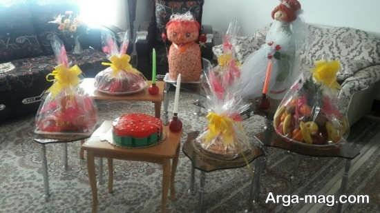 هنرمندانه ترین تزیین شب یلدا برای عروس