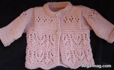 طریقه بافت ژاکت نوزاد