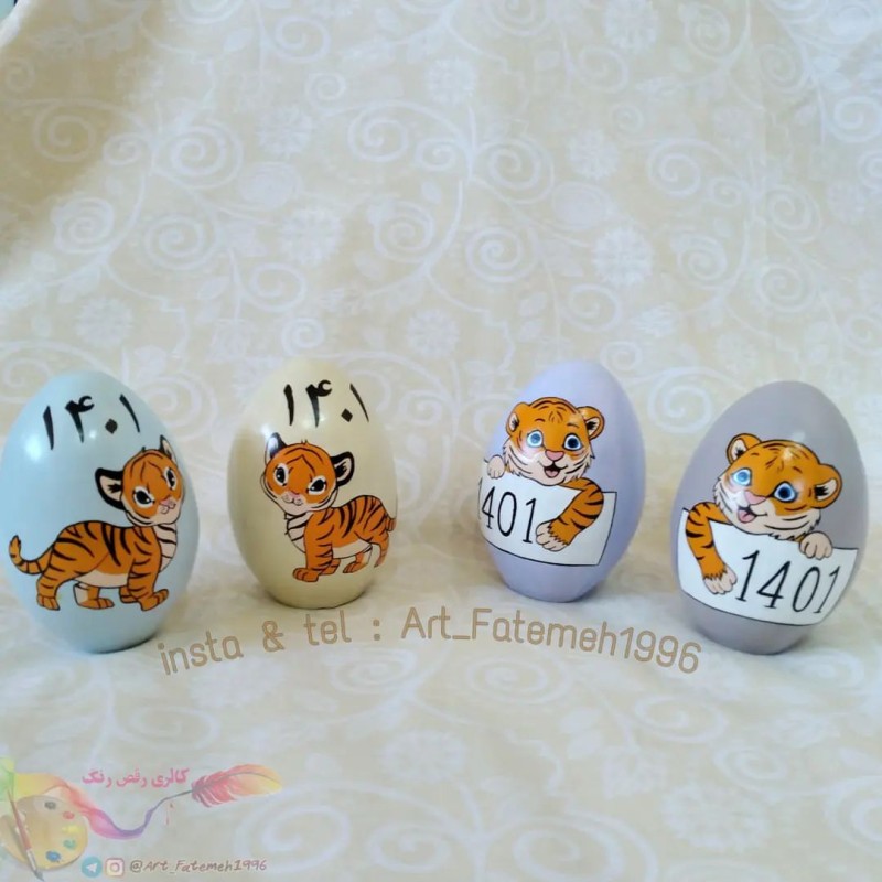 تزیین تخم مرغ هفت سین ۱۴۰۱