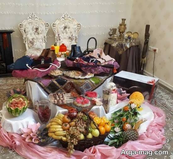 مجموعه خواستنی از تزیینات شب چله برای عروس