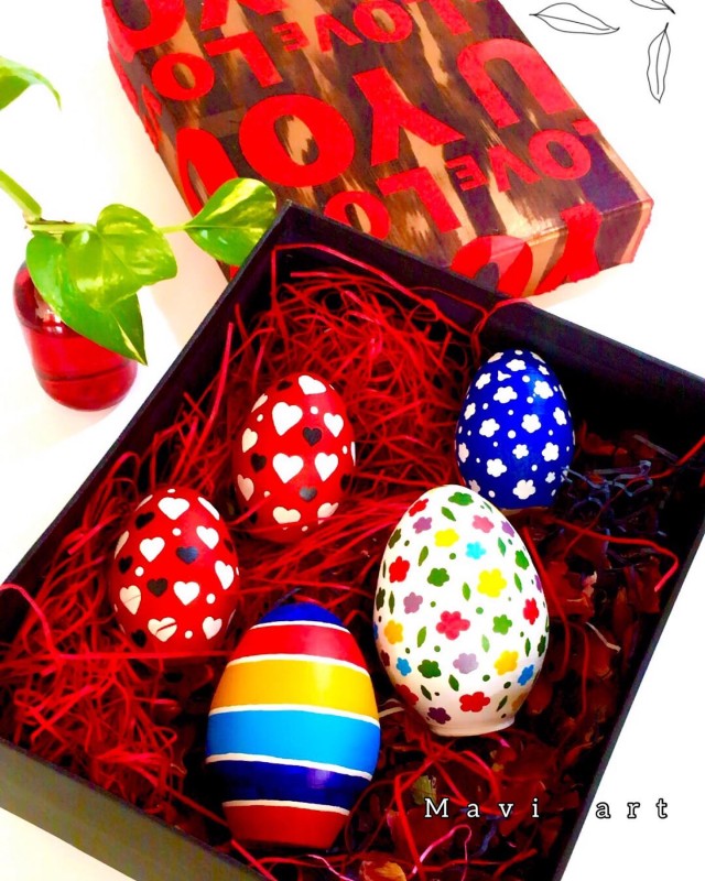 تزیین تخم مرغ هفت سین ۱۴۰۱