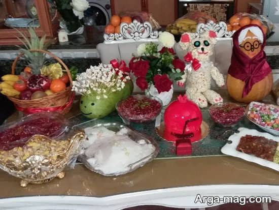 تزیینات شب یلدای عروس با ایده های دوست داشتنی