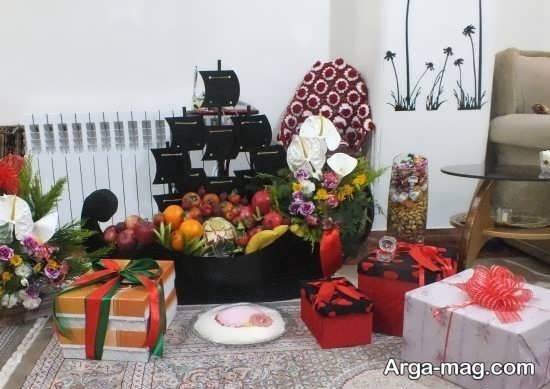 زیباترین تزیین شب یلدا برای عروس