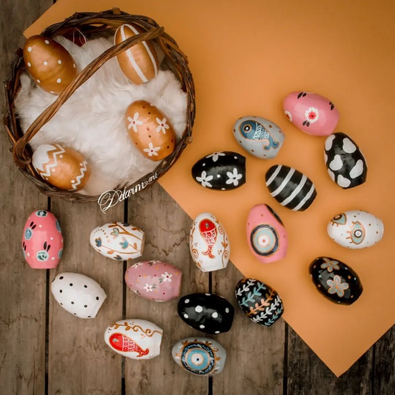 تزیین تخم مرغ هفت سین ۱۴۰۱