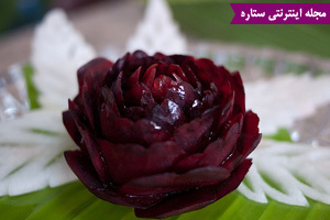 آموزش تزیین لبو، تزیین ویژه شب یلدا، عکس یلدا