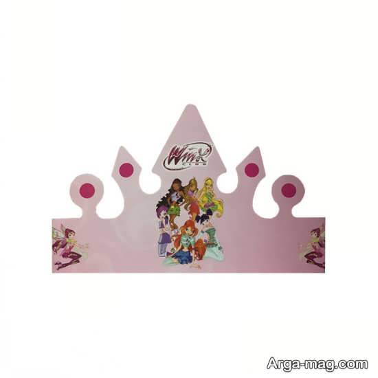 تاج تولد با تم وینکس