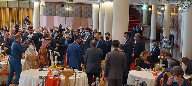 مراسم جشن دیپلماتیک نوروز با حضور وزیر امور خارجه برگزار شد