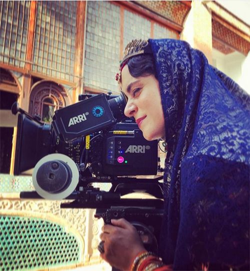 یست متفاوت غزل شاکری در پشت صحنه جیران یست متفاوت غزل شاکری در پشت صحنه جیران