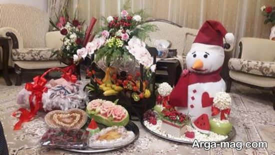 تزیینات خلاقانه شب چله برای عروس