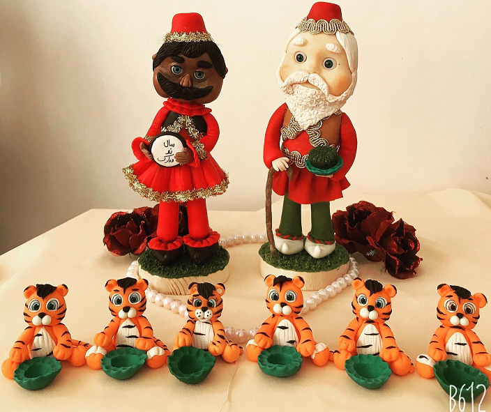 مدل سفره هفت سین ببری 1401