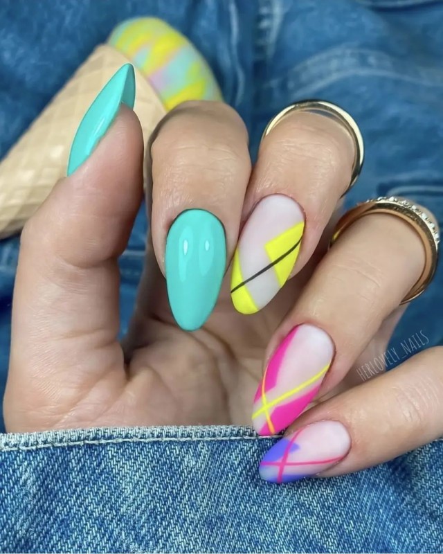 مدل طراحی ناخن عید 1401