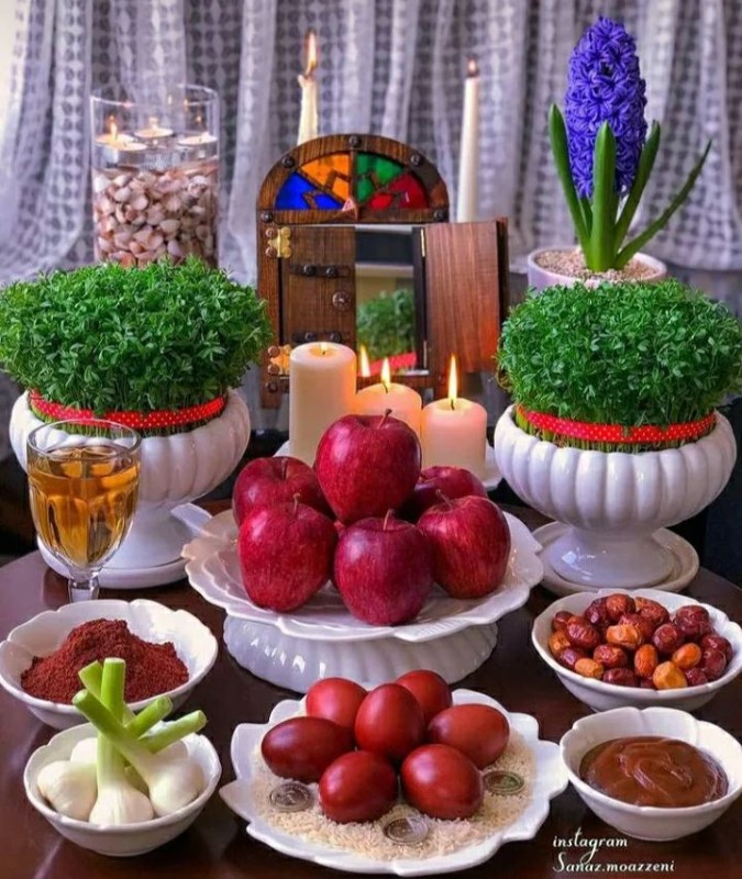 مدل سفره هفت سین 1401