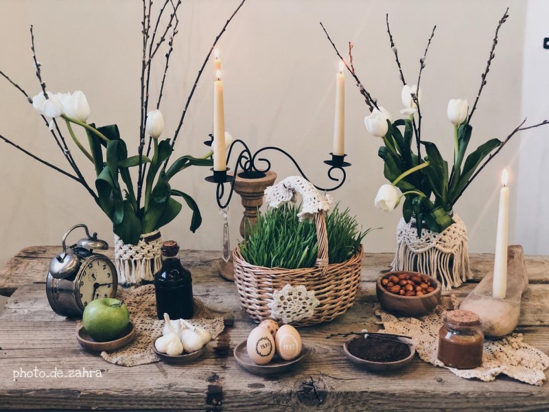 مدل سفره هفت سین 1401