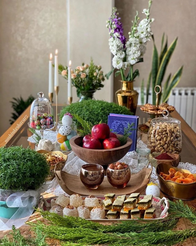 مدل سفره هفت سین 1401