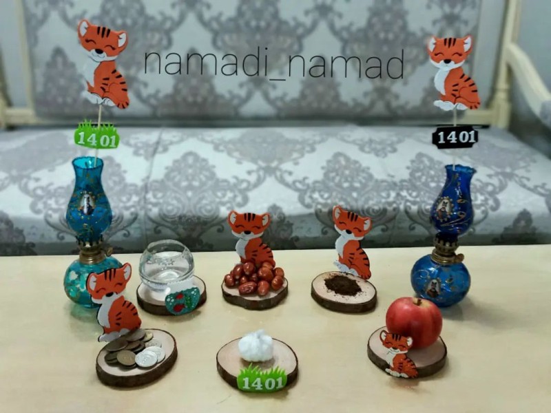 مدل سفره هفت سین ببری 1401