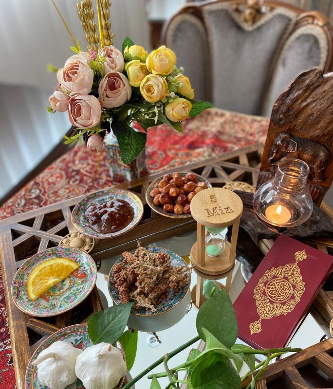 مدل تزیین سفره هفت سین ۱۴۰۱