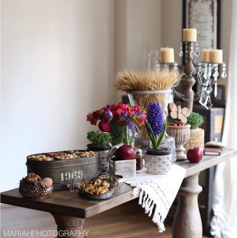 مدل تزیین سفره هفت سین ۱۴۰۱