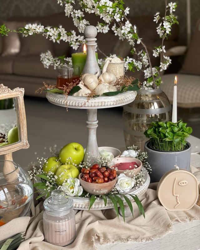 مدل تزیین سفره هفت سین ۱۴۰۱