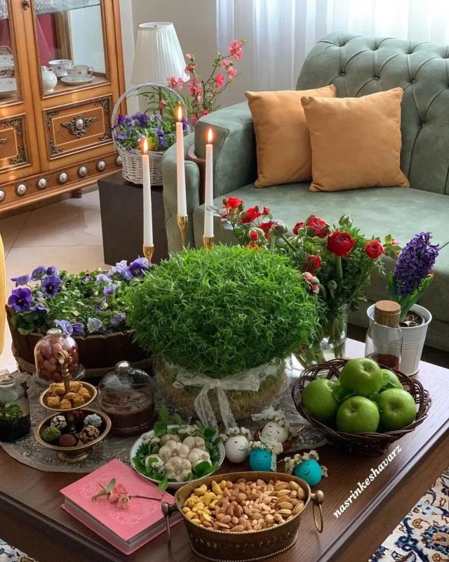 مدل تزیین سفره هفت سین ۱۴۰۱