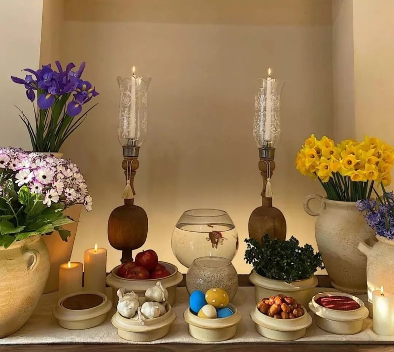 مدل تزیین سفره هفت سین ۱۴۰۱