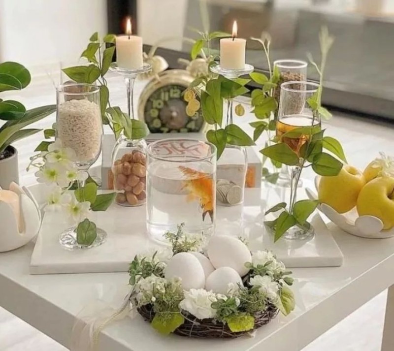 مدل تزیین سفره هفت سین ۱۴۰۱