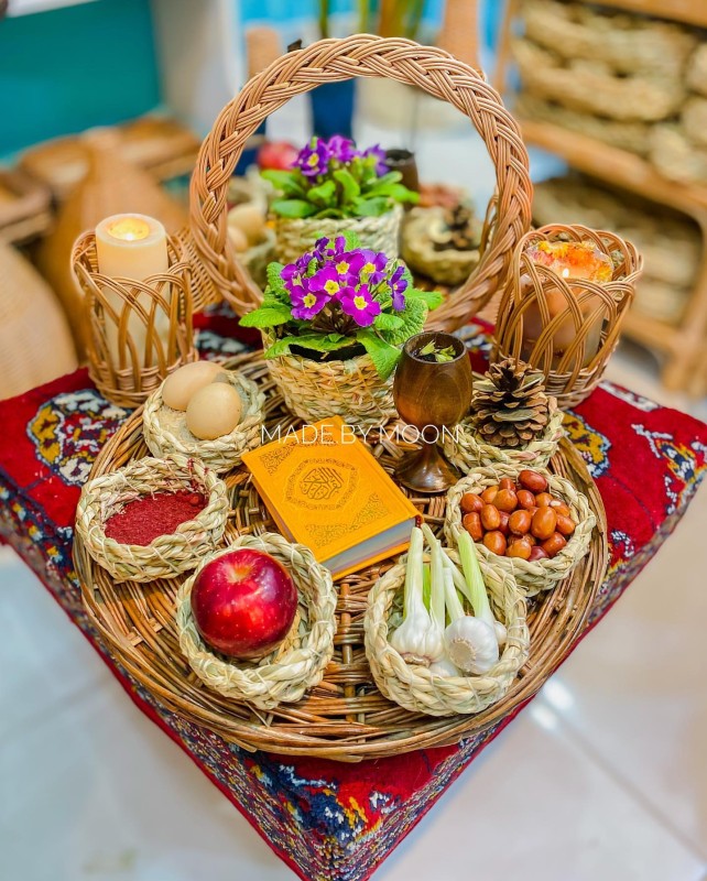 مدل تزیین سفره هفت سین ۱۴۰۱