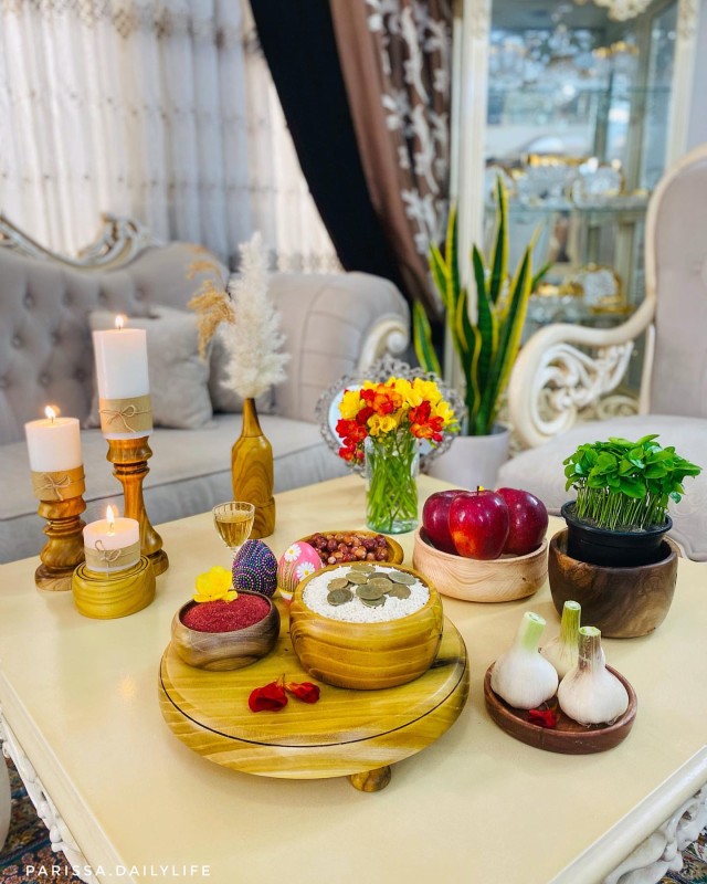 مدل تزیین سفره هفت سین ۱۴۰۱
