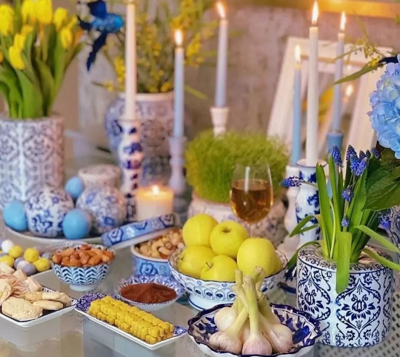 مدل تزیین سفره هفت سین ۱۴۰۱