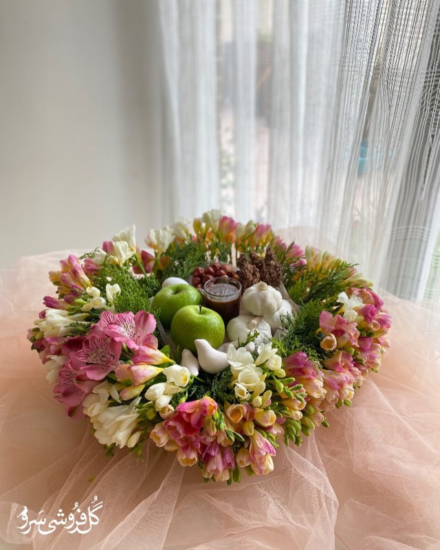 سفره هفت سین عروس